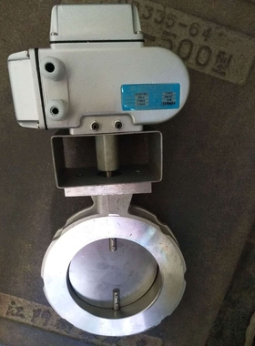 肇仪EAE-05+DN125电动调节蝶阀15秒、30秒、60秒 0-90° 4-20mA