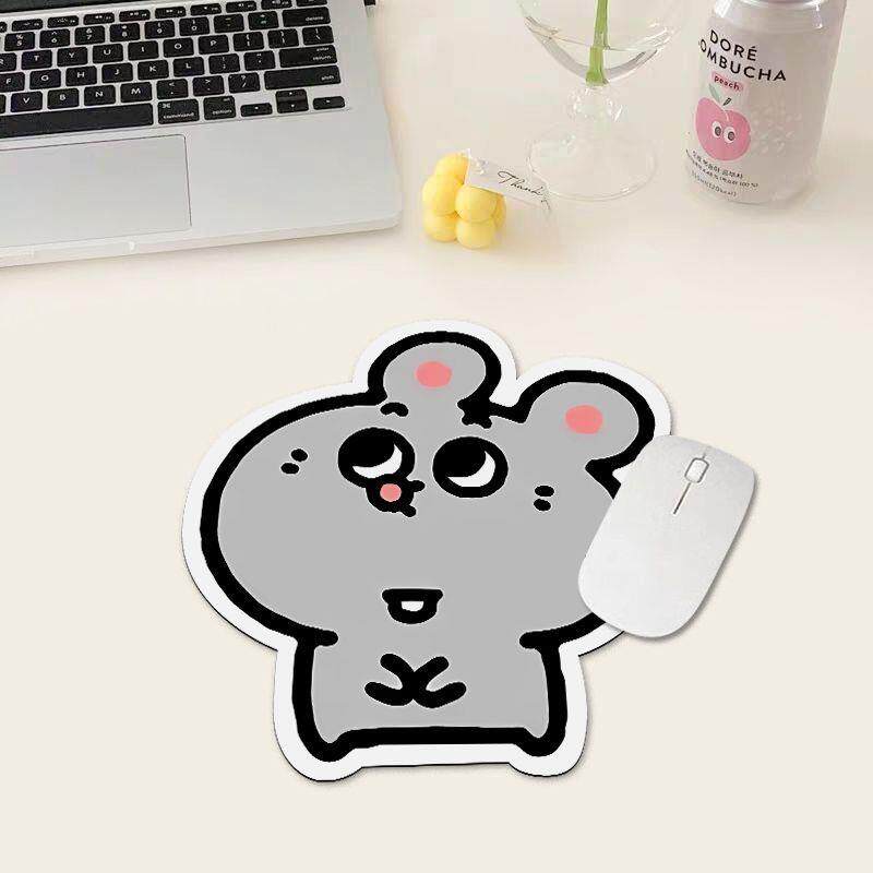 美叽和大鼠异形可爱鼠标垫办公垫电脑游戏桌垫学生小众礼物护腕垫