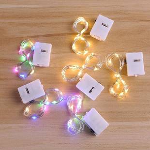 发光灯珠纽扣电池七彩灯闪光氛围灯带花束灯笼灯芯led小灯串装饰