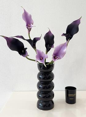 anco05536l仿真花花EA双瓣海芋马蹄莲 家居客厅装饰V卉L样板房摆