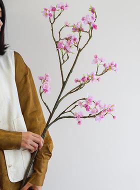 特大号海关91058棠花高质仿真花绢花假花室内客厅品餐桌玄插花饰