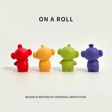 天92357线宝宝可爱愈电饰脑显示器装车载治中控饰品解压迷你工位