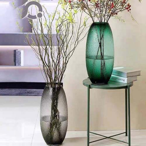 特大菩提落地南大花瓶水培富贵竹客厅件摆醒花龙柳天竹78415超高