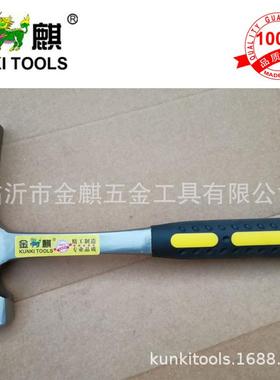 金麒牌 专业平嘴地质锤 扁嘴，鸭嘴地质锤 K8008-FP 泥工锤 砖锤
