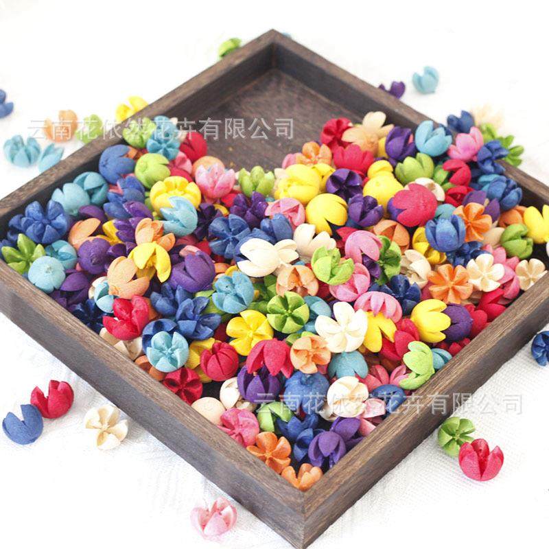 染色开心果十字果开口笑干花diy材料包果实花材香薰蜡烛工厂,家居饰品,餐桌花艺,淘宝优惠券,粉丝福利购,淘宝优惠卷