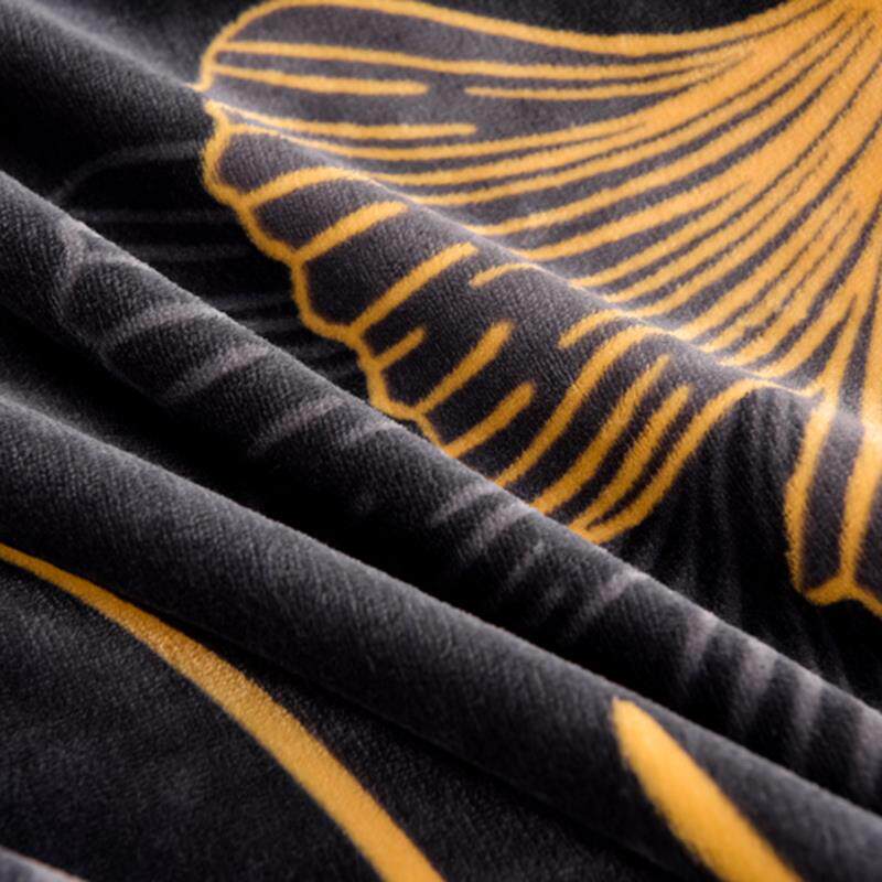 出口高端A类牛奶绒四件套冬天保暖金貂绒加绒床裙珊瑚绒加厚被套