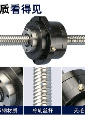 旋转滚珠螺杆丝杆丝杠RBLY0/RFSY01616 2020 2525 3232 4040 5050