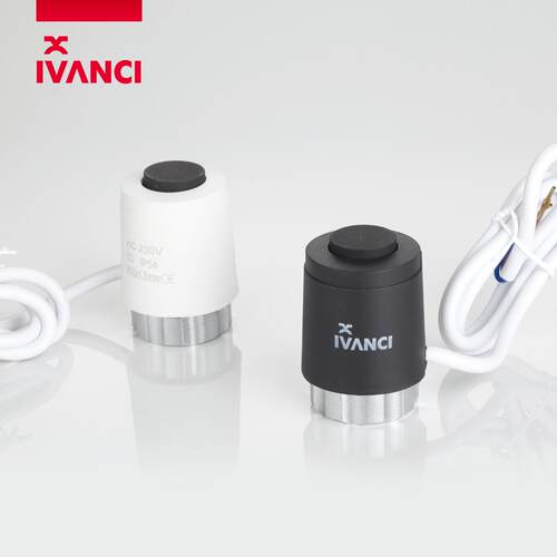 地暖电热执行器阀磁分水器配件常闭常开2电30VB10行电磁阀电热执