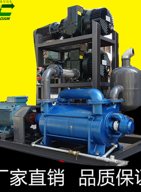 往复真空机组 湖南环保型真空泵组  无油真空设备穗诚