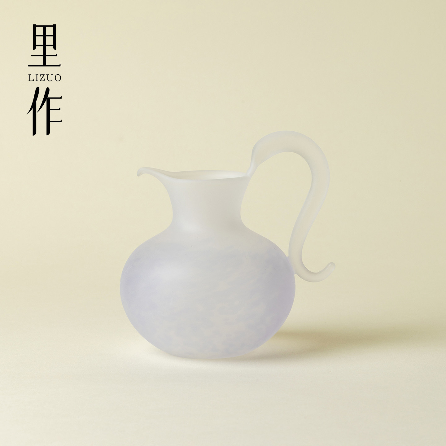 里作高颜值耐热玻璃分茶器高端琉璃紫提耳公道杯功夫茶具茶海匀杯图片