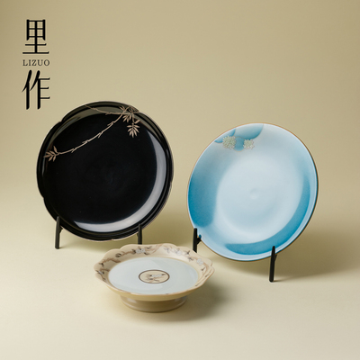 里作合吾丹子蝶泡泡壶承景德镇全手工陶瓷手绘干泡台盖碗茶壶托盘