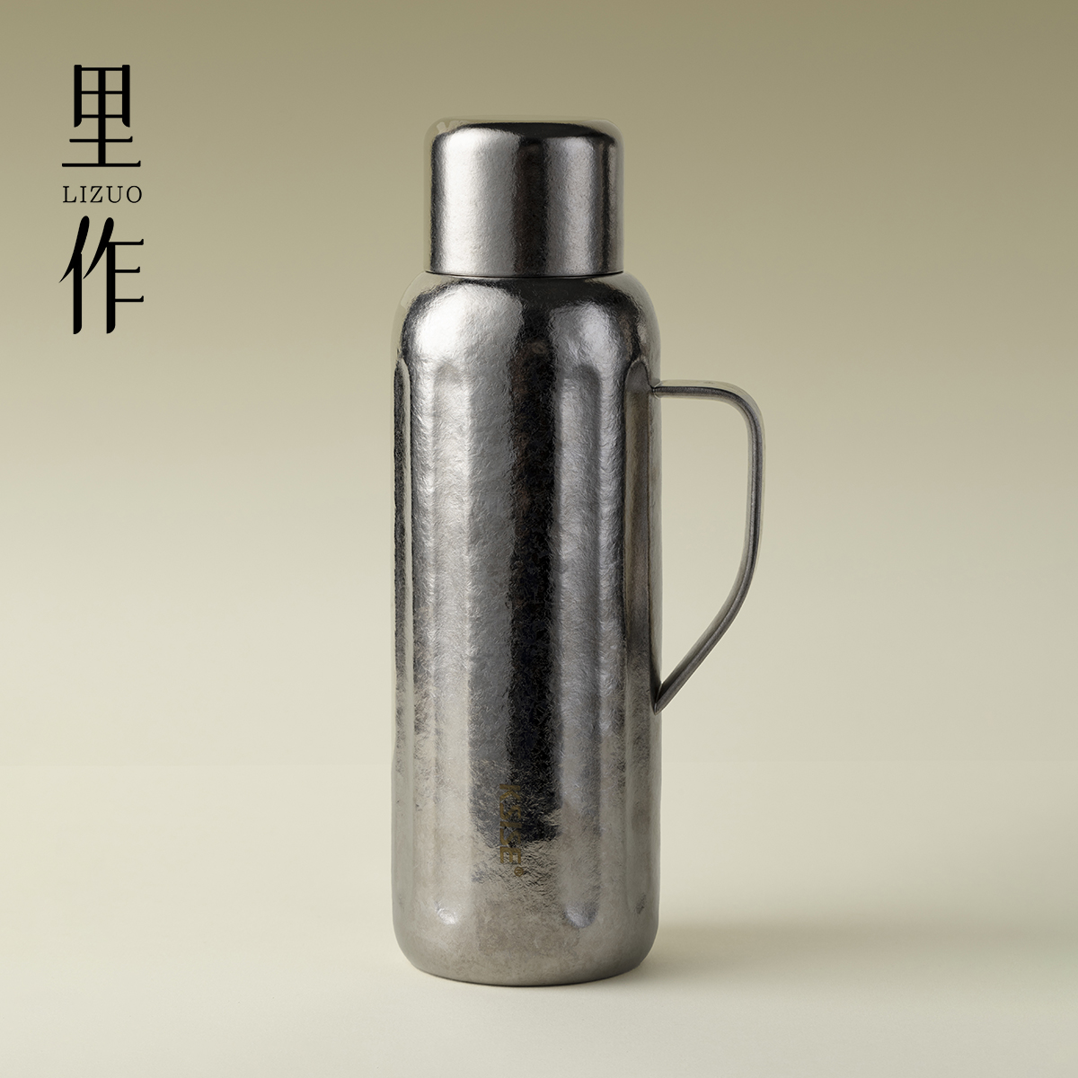 里作 纯钛保温壶焖茶壶家用办公泡茶壶茶水分离传家壶便携保冷壶