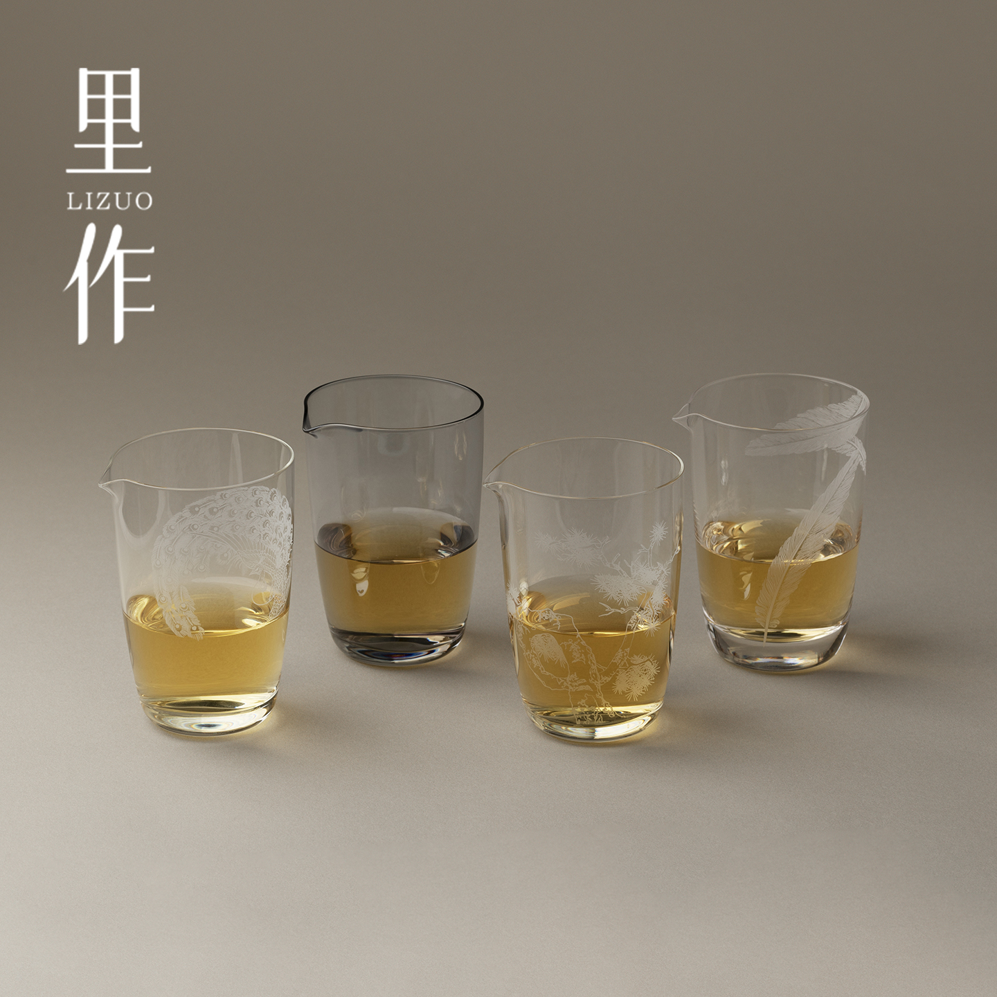 里作纯手工玻璃公道杯高颜值加厚创意茶海家用功夫茶具分茶器茶杯