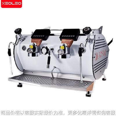 咖啡机商用半自动黄蜂707双头浓缩咖啡机意大利进口咖啡厅电控