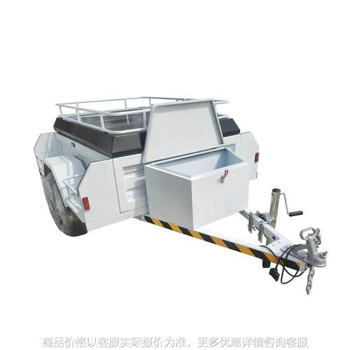 农场园林拖挂车货车拉货物货拖车货物拖具车汽车拖车货物搬运车