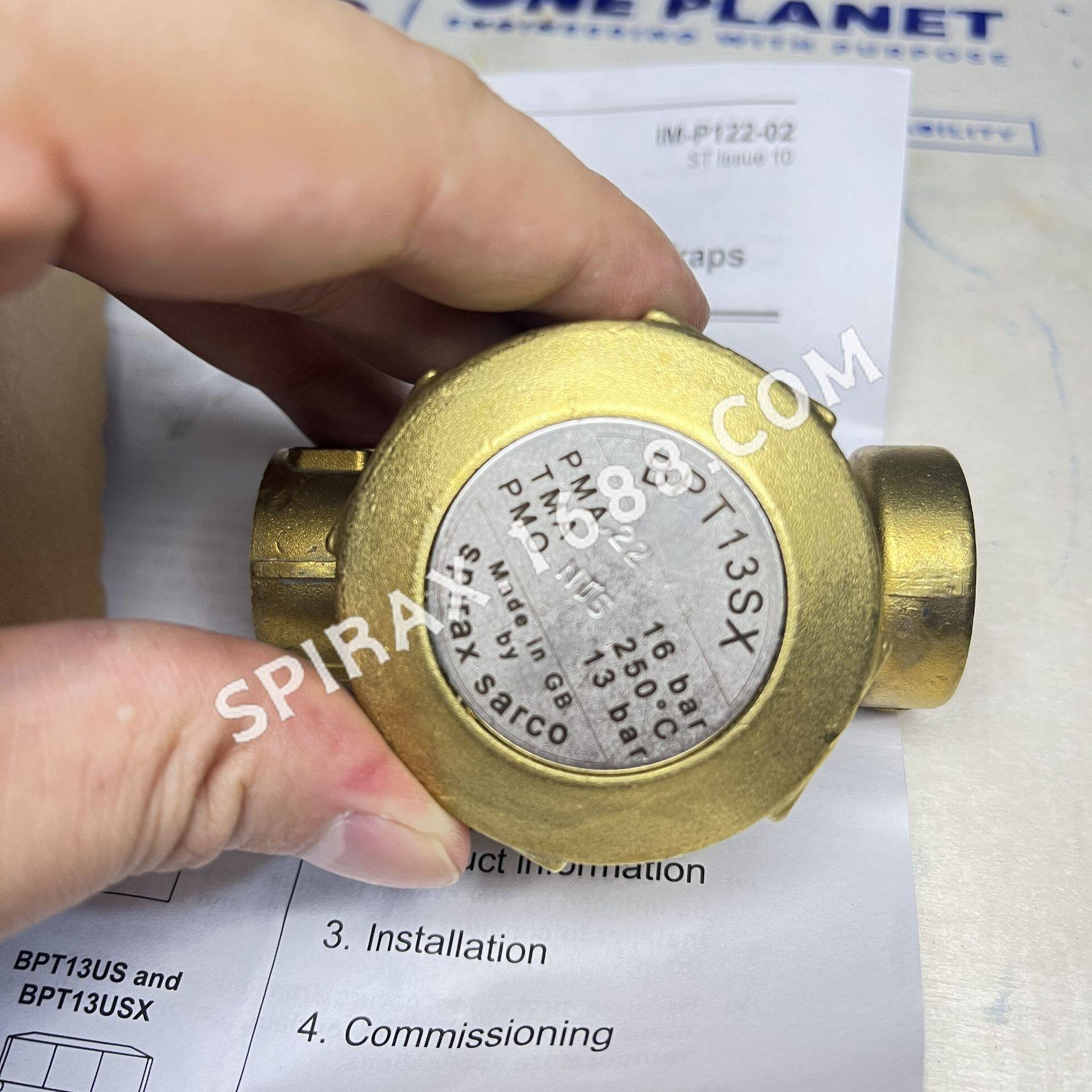 斯派莎克热静力式疏水器 BPT13S 压力平衡式BPT热静力蒸汽疏水阀