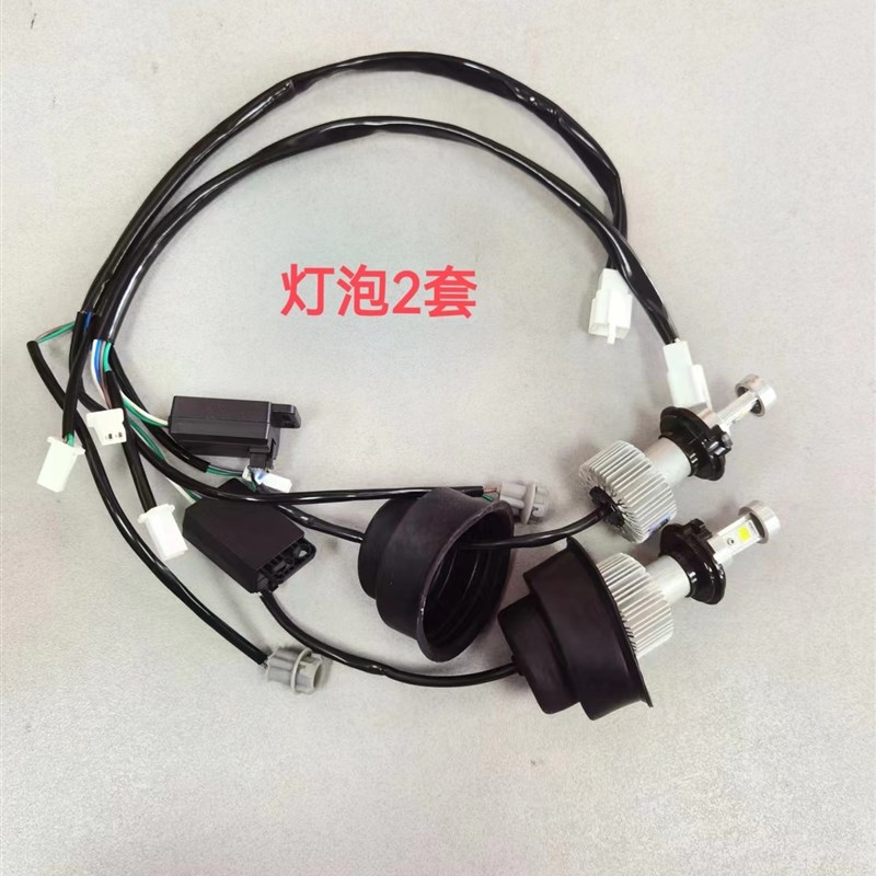 东威电动四轮车A8LQ5前脸大灯LED大灯原厂灯泡