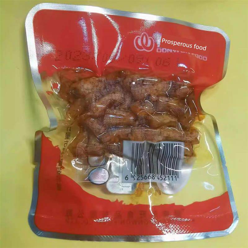 新日期@新疆包邮西藏休闲零食很忙食品真牛素牛筋爆炒素牛筋【全