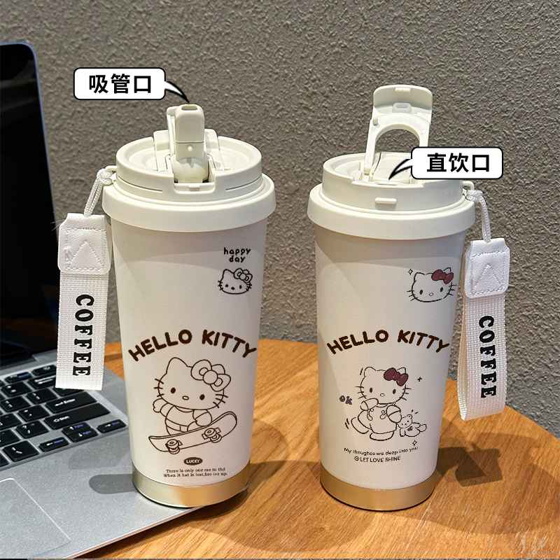 316不锈钢双饮英奈廷卡通保温杯