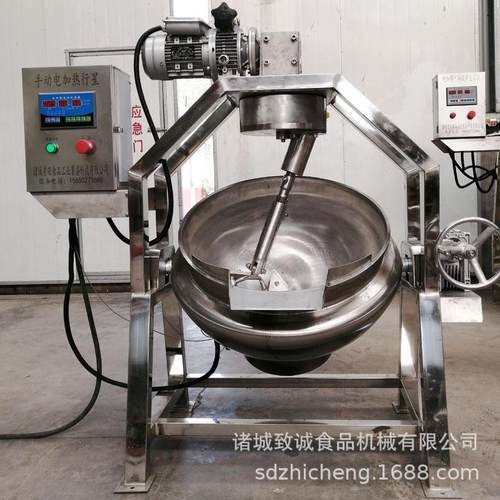 手动行星搅拌炒锅 芝麻辣椒酱行星搅拌炒锅 花生裹糖炒锅