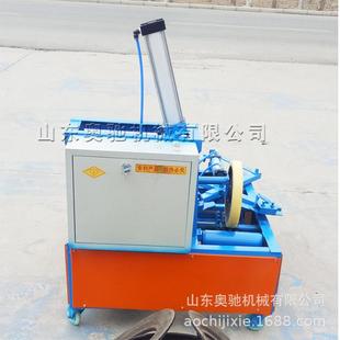 供应废旧轮胎切割机 气压式小钢丝胎双面切边机 轿车胎切边机厂家