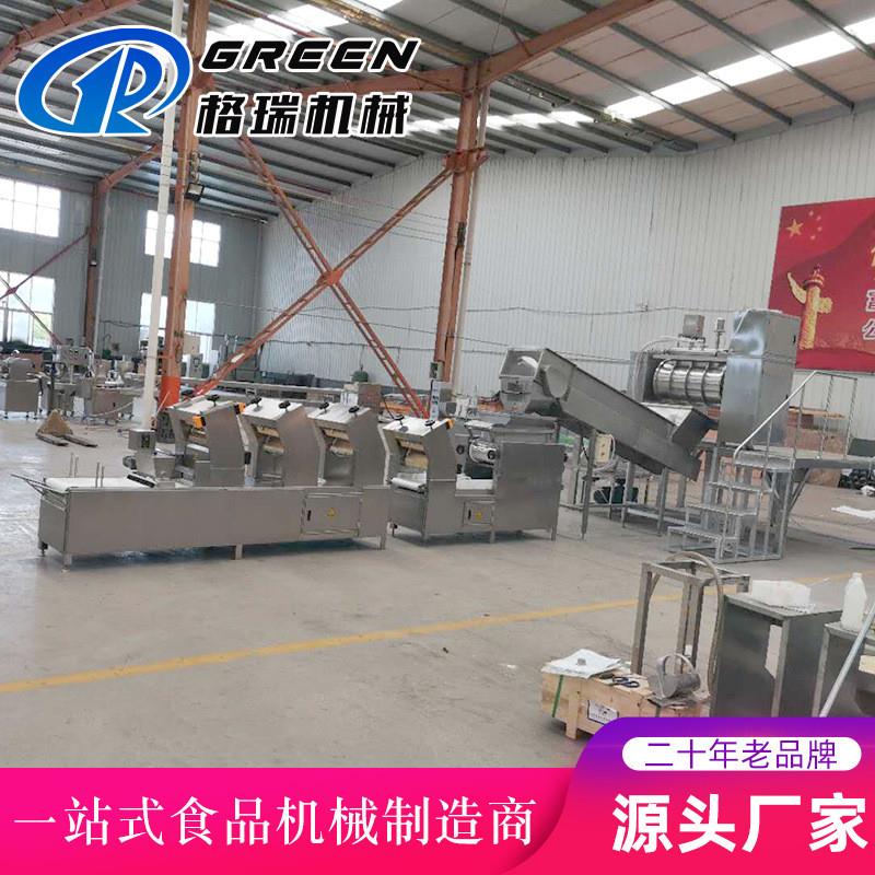 自动猪肉馄饨机制作生产流水线的机器 全自动馄饨生产流水线