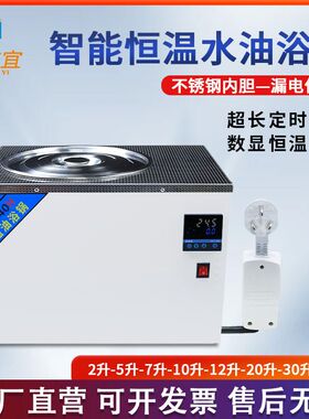 油浴锅DXY-5H实验室小型数显恒温油浴槽室温+5-300℃多规格可选