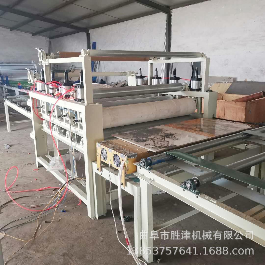 复合横切pet保护膜 木工贴纸覆膜机 冷热胶PVC膜大板平贴机