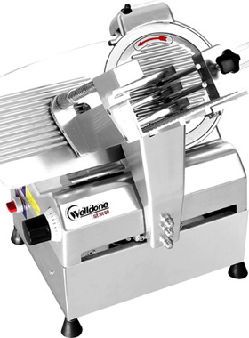 威尔顿12寸全自动商用切片机WED-B300A汤面熟肉冻肉肥牛羊肉卷机