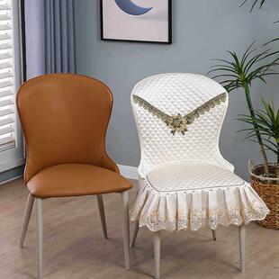 轻奢椅子套罩帽子款家用餐桌座椅套靠背一体高级感餐厅餐桌餐椅套