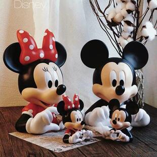 米奇摆件比心可爱咖啡机玄关垃圾桶饮水机烧水壶客厅电视柜装饰品