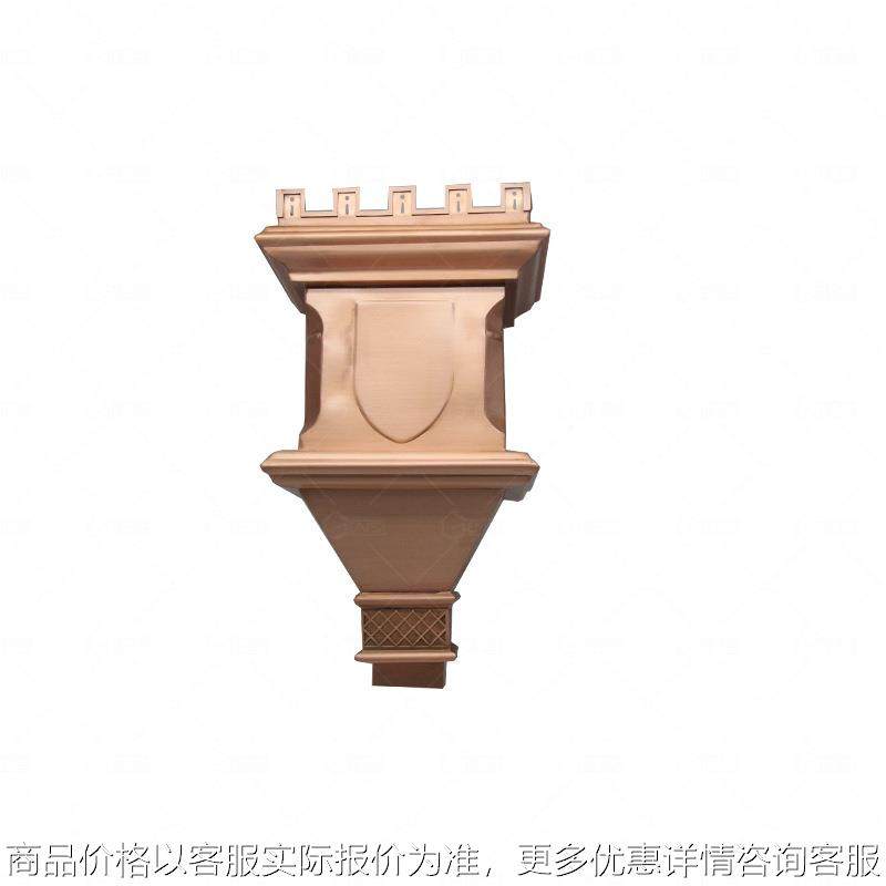 捷思紫铜排水管定 制管径侧排雨水斗加厚落水斗带配件多种款式,基础建材,基础材料,淘宝优惠券,粉丝福利购,淘宝优惠卷