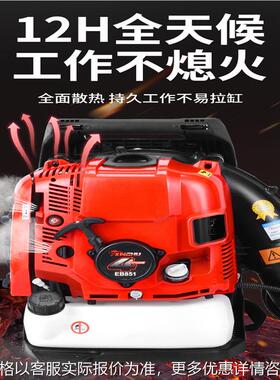 道路树叶清理机 背负式汽油吹风机 大功率山区吹风雪机