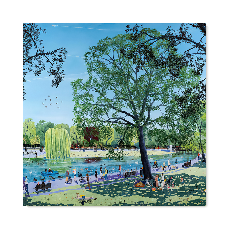 【特惠捡漏】Emma Haworth复刻艺术品挂画治愈系城市风景装饰画芯