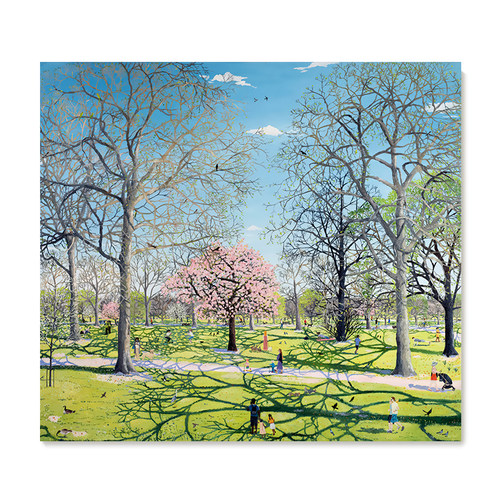 【特惠捡漏】Emma Haworth复刻艺术品挂画治愈系城市风景装饰画芯