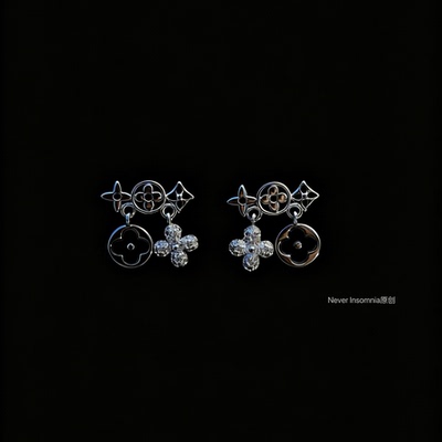 【Never Insomnia】原创饰品. T-siyecao耳钉