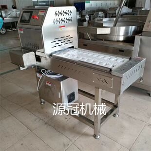 定制鸡爪切半机鸡脚分切割机泡椒凤爪切块机器鸡爪加工成套设备