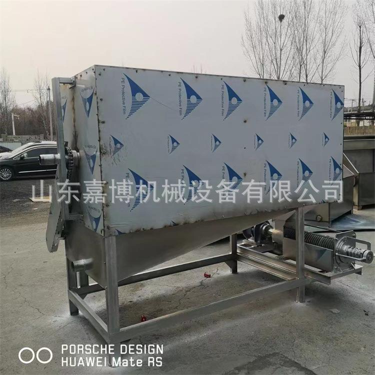 3米长滚筛猪牛粪脱水机造纸厂污水处理干湿分离机去水效果好