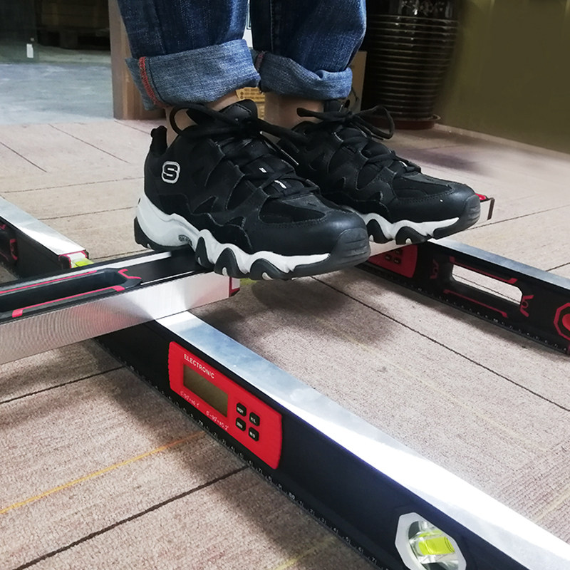 高精度电子数显水平尺铝合金平衡角度尺测量仪带激光红外线强磁性