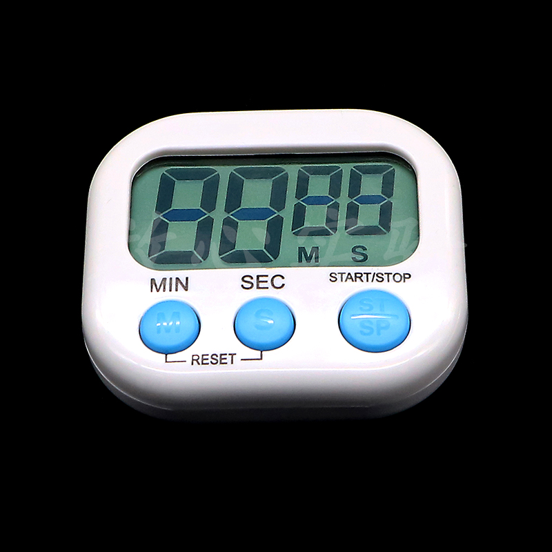 实验室专用计时器 提醒器大屏幕显示电子计时器秒表送7号电池一节