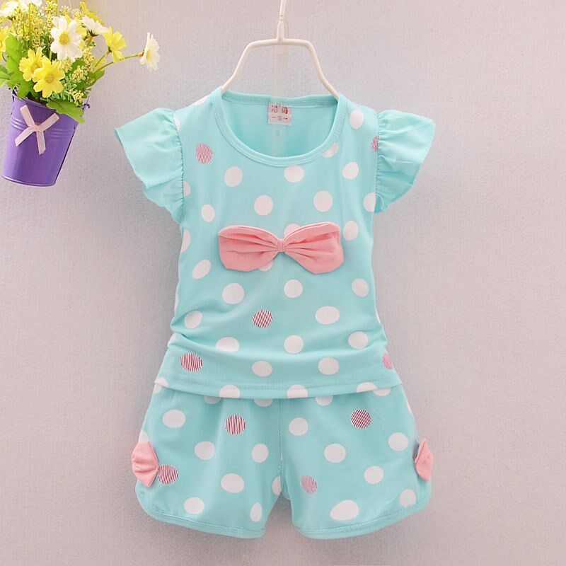 一周岁0女宝宝童装短裤1背心2两件套小女孩3岁婴儿夏季纯棉套装潮