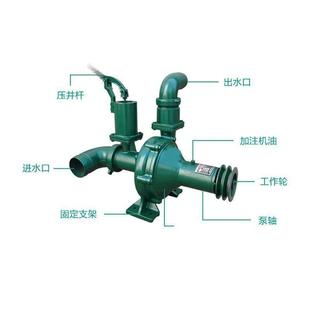 离心泵柴油抽水泵机组 工程排涝污水泵加厚泵壳8寸压井式