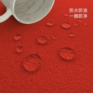 龙年新年春节喜庆红门垫入户门地垫脚垫家用防滑卧室门厅高级垫子