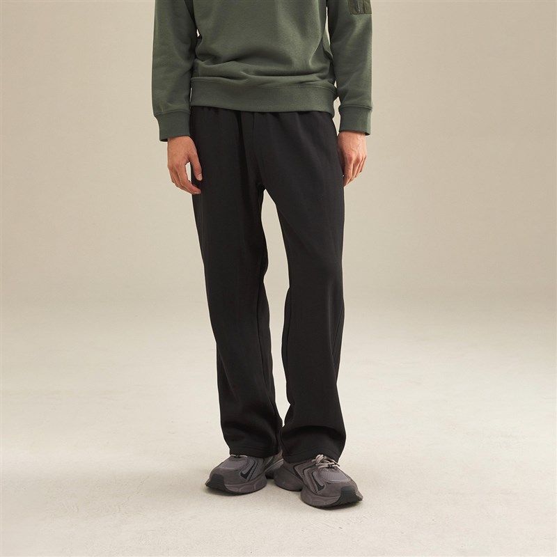 NNID重磅简约百搭新氧棉拼接长裤宽松直筒抽绳休闲裤卫裤