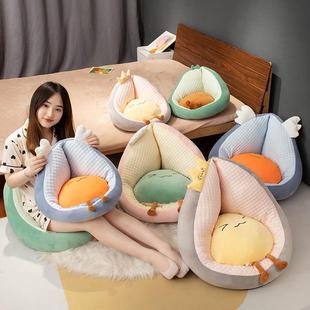 卧室家用阳台飘窗地板垫子 冰豆豆坐垫地上懒人坐墩榻榻米蒲团日式