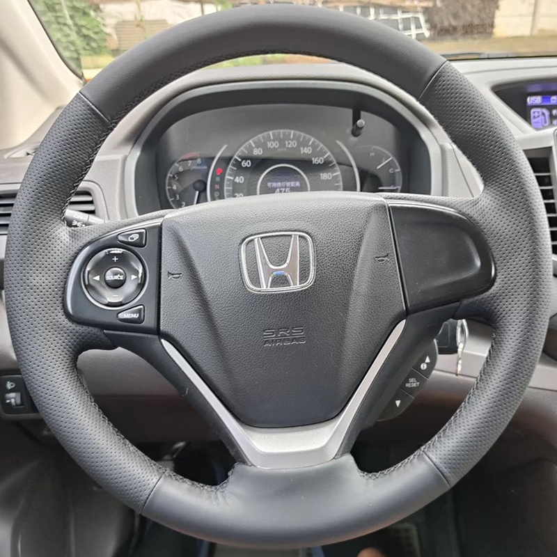 本田CRV凌派真皮专用方向盘套