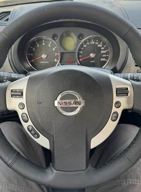 适用于日产NV200逍客方向盘套真皮风度MX6老奇骏把套手缝专用全包