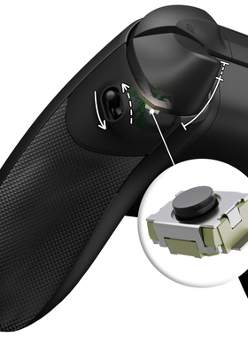 eXtremeRate易极改 Xbox Series X/S手柄FLEXOR行程控制双色橡胶握把Clicky套装FPS手感增强防滑防汗射击游戏