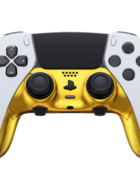 eXtremeRate易极改PS5 Edge手柄装饰盖后背板握把替换改装个性化DIY装饰条适配DSE索尼edge手柄附安装工具