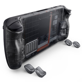 OLED eXtremeRate易极改 Deck Deck增强可互换背键底壳Steam LCD机型通用多种高度可拆卸手感增强 Steam
